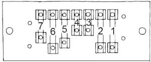 AMC Matador - fuse box diagram