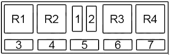 Audi A8 (1994 - 2002) - fuse box diagram - Auto Genius