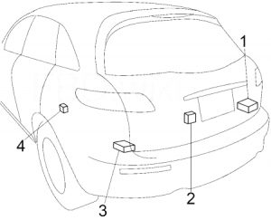 Infiniti FX35 - fuse box diagram