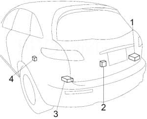 Infiniti FX45 - fuse box diagram