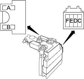 Infiniti Q70 - fuse box diagram - fusible link block