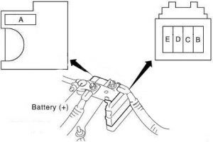 Infiniti M35 - fuse box diagram - fusible link block