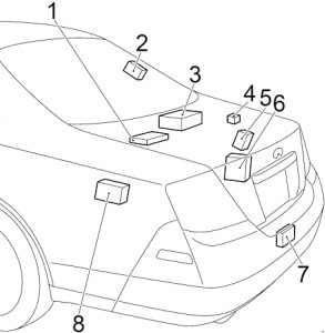 Infiniti M45 - fuse box diagram