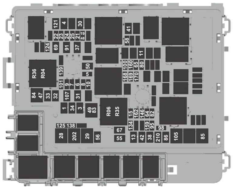 Ford F150 (2021 2023) fuse box diagram Auto Genius