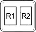 Acura RL - fuse box diagram - passenger compartment relay box no. 1