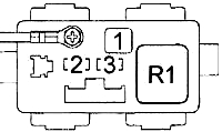 Acura TL - fuse box diagram - engine compartment relay box no. 3
