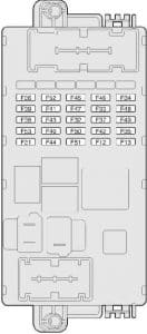 Alfa Romeo Brera - fuse box diagram - dashboard fuse box