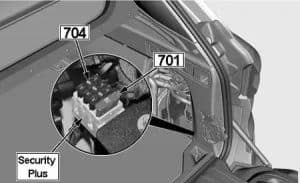 BMW X5 - fuse box diagram - power distribution box no. 2