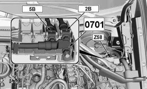 BMW X7 - fuse box diagram - 48 volt power distribution box
