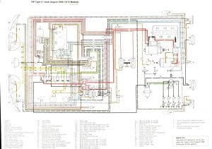 Volkswagen Baywindow Bus - fuse box diagram -wiring diagram