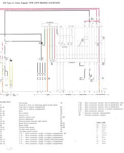 Volkswagen Baywindow Bus - fuse box diagram -wiring diagram (part 3)