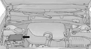 Dodge Charger - fuse box diagram - engine comaprtment