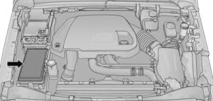 Jeep Wrangler JL - fuse box diagram - engine compartment (diesel)