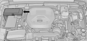 Jeep Wrangler JL - fuse box diagram - engine compartment (gasoline)