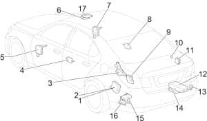 Lexus LS 460 - fuse box diagram