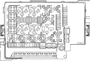 GAC Emkoo - fuse box diagram - passenger compartment