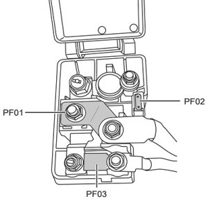 GAC GA6 - fuse box diagram - fuses in battery PDU