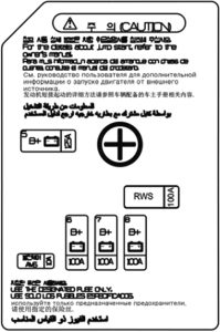 Genesis G80 - fuse box diagram (US version) - battery junction