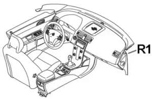 Volvo C30 - fuse box diagram - auxiliary light relay